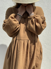SHATTY - Maya midi dress