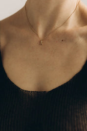 OPLOTKA LETTER GOLD Necklace