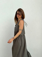 SHATTY - Cotton Dress - Alva