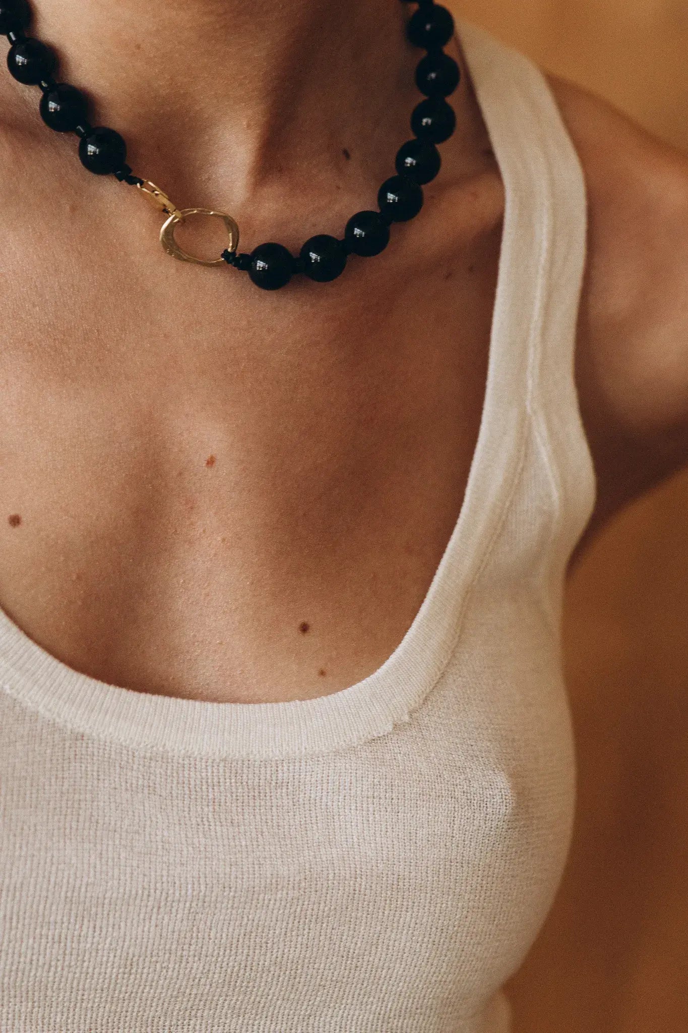 OPLOTKA SMOKY GOLD Necklace