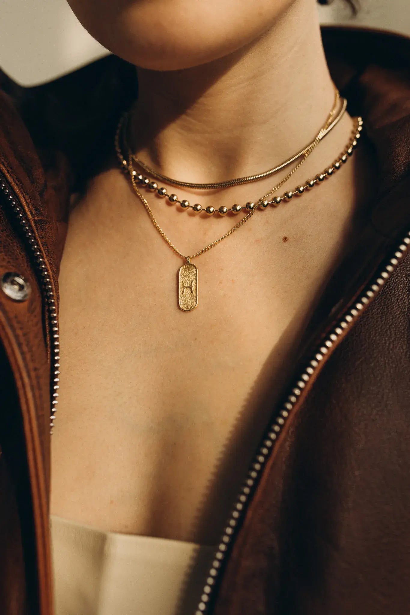 OPLOTKA ZODIAC GOLD Necklace