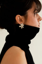 OPLOTKA BLOOM SILVER Earrings