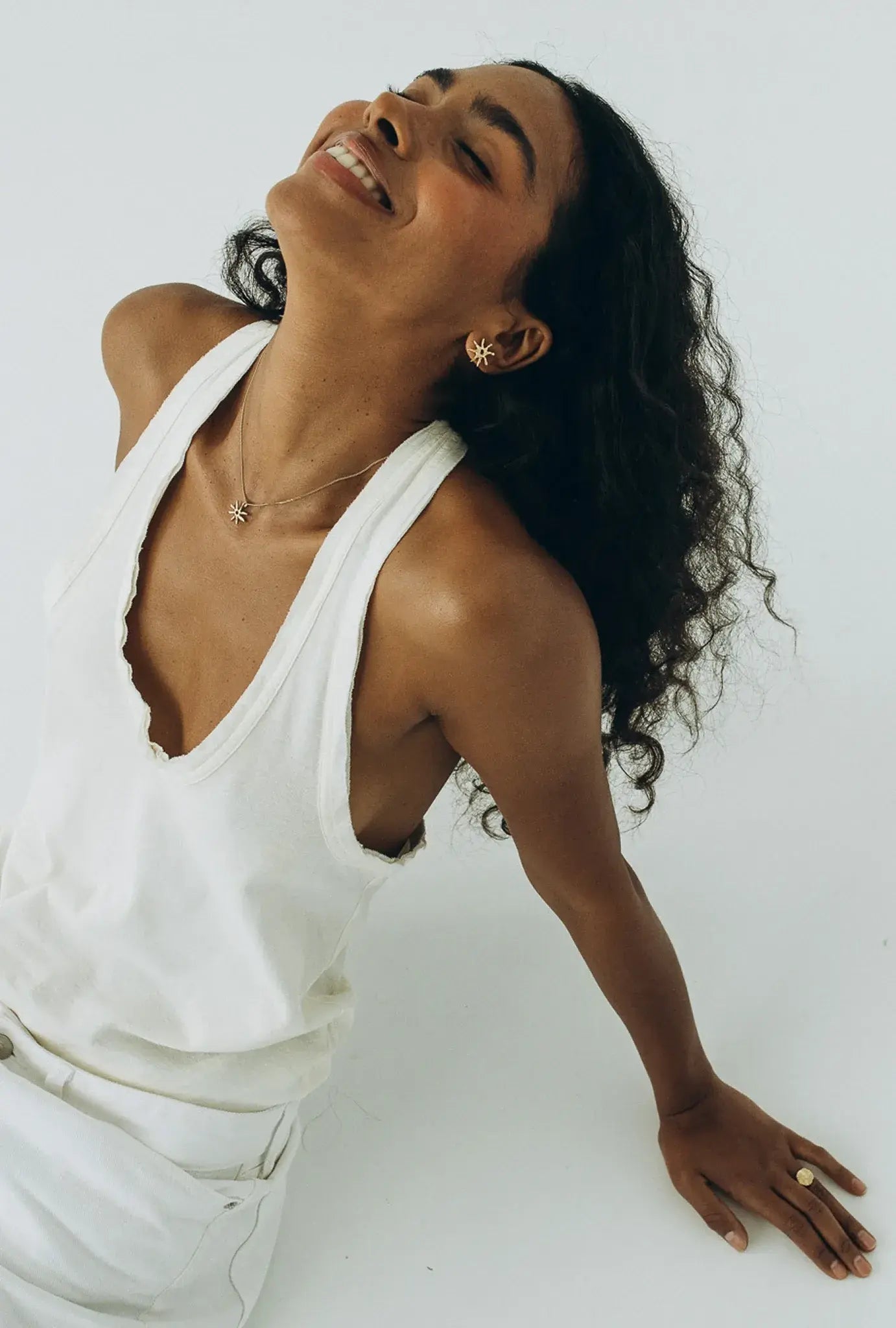 OPLOTKA MINI CARE GOLD Earrings