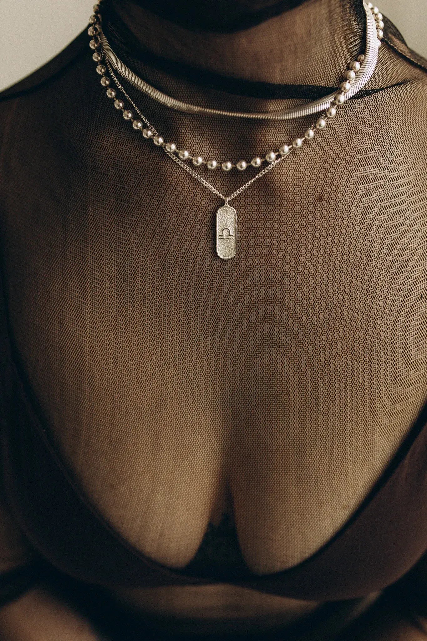 OPLOTKA ZODIAC SILVER Necklace