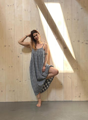 SHATTY - Muslin Dress - Iza Vichy Dress