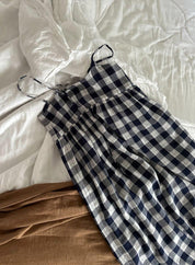 SHATTY - Muslin Dress - Iza Vichy Dress