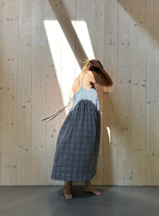 SHATTY - Muslin Dress - Iza Vichy Dress