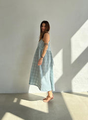 SHATTY - Muslin Dress - Iza Vichy Dress