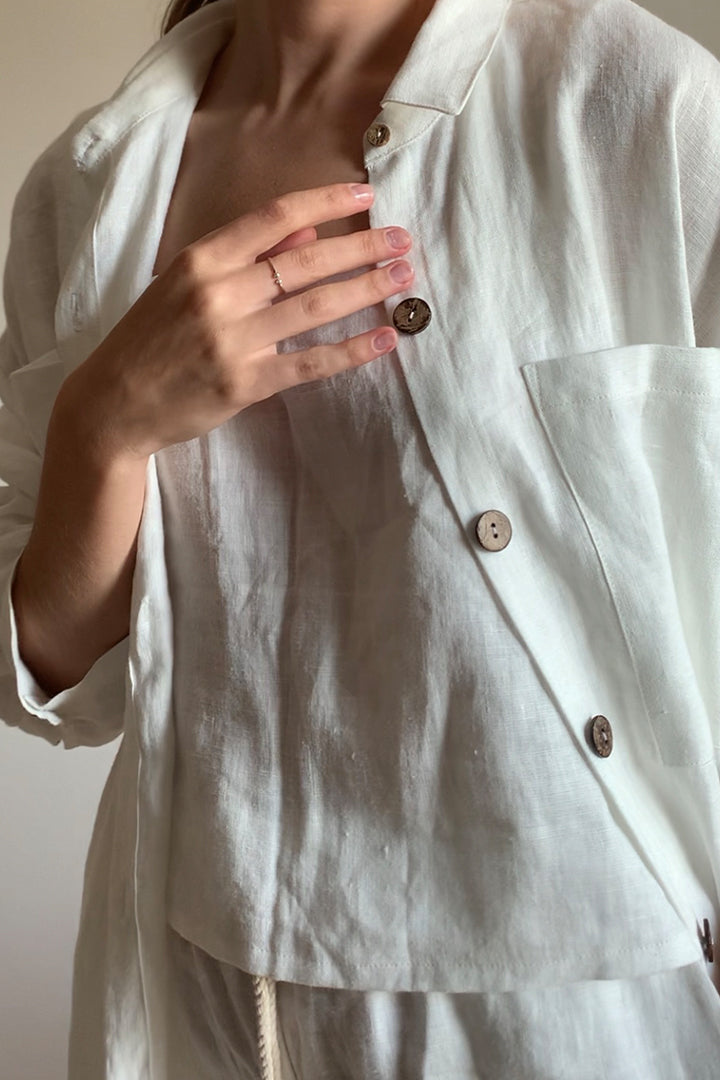 Gust Linen - Oversized Linen Shirt