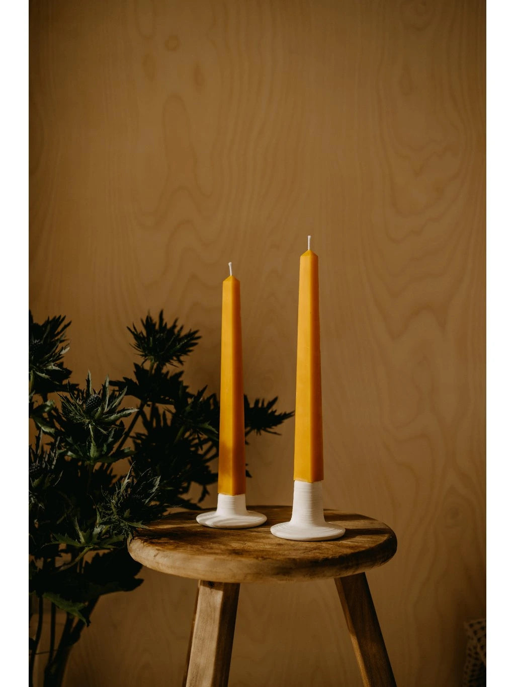 Apiformy Tall – Conical Square Candle (Kónický hranol)