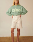Les Goodies - She Is Sunday Ciao Hoodie Green