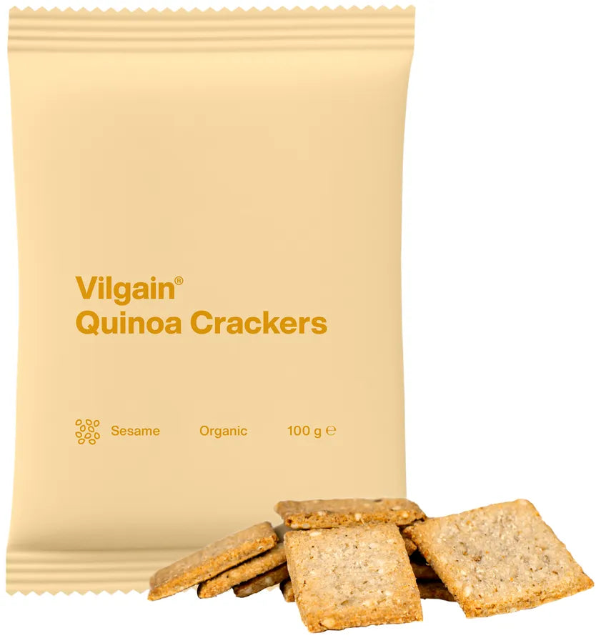 Vilgain - Organic Quinoa Crackers