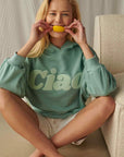 Les Goodies - She Is Sunday Ciao Hoodie Green