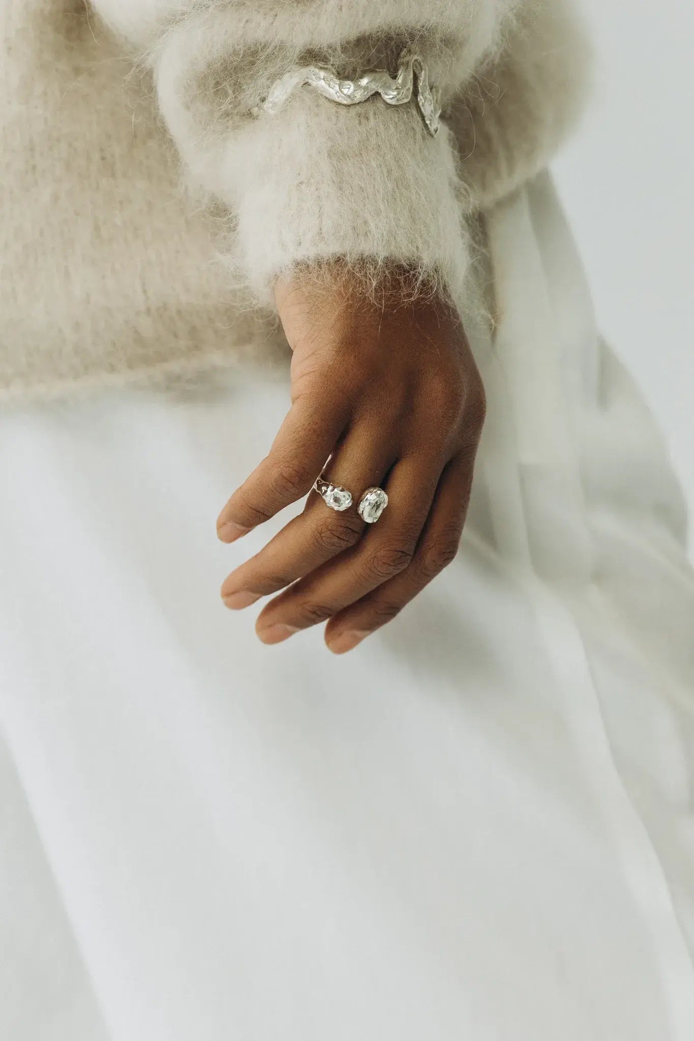 OPLOTKA LIBERTY SILVER ring