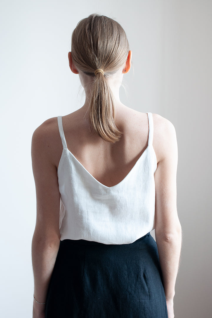 Gust Linen - Linen V-Neck Top