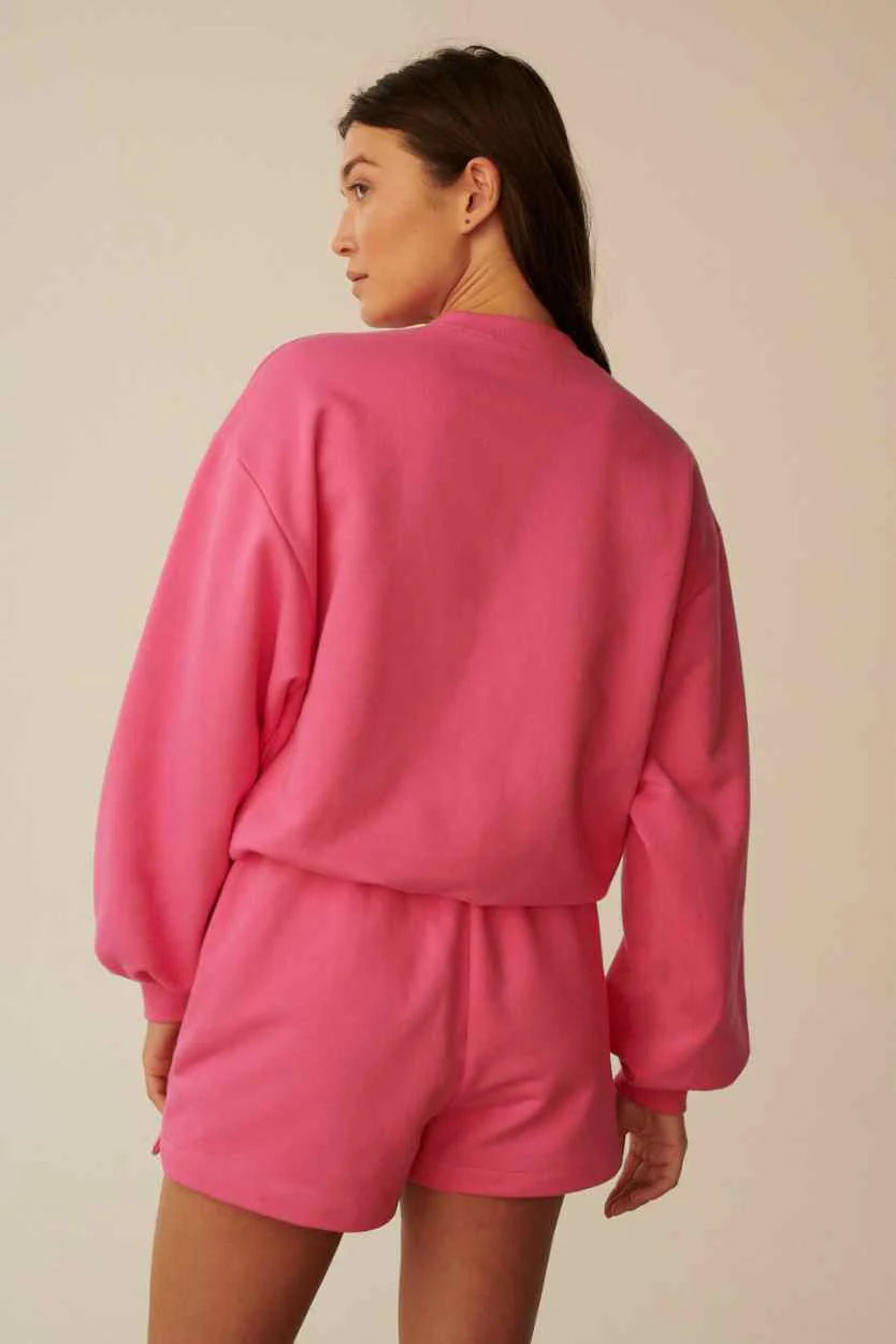 Les Goodies - She is Sunday Ciao pink sweatshirt