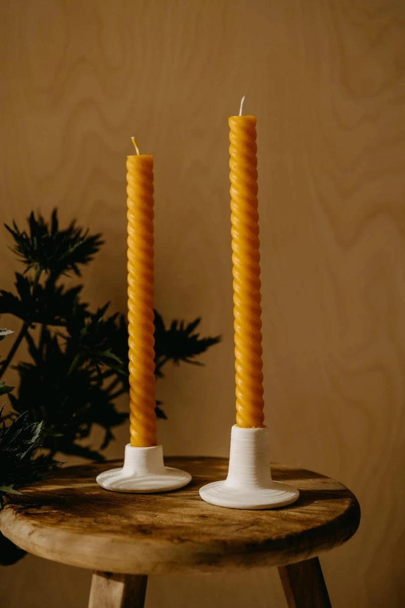 Apiformy Spiral Tall Candles