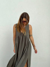 SHATTY - Cotton Dress - Alva