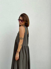 SHATTY - Cotton Dress - Alva