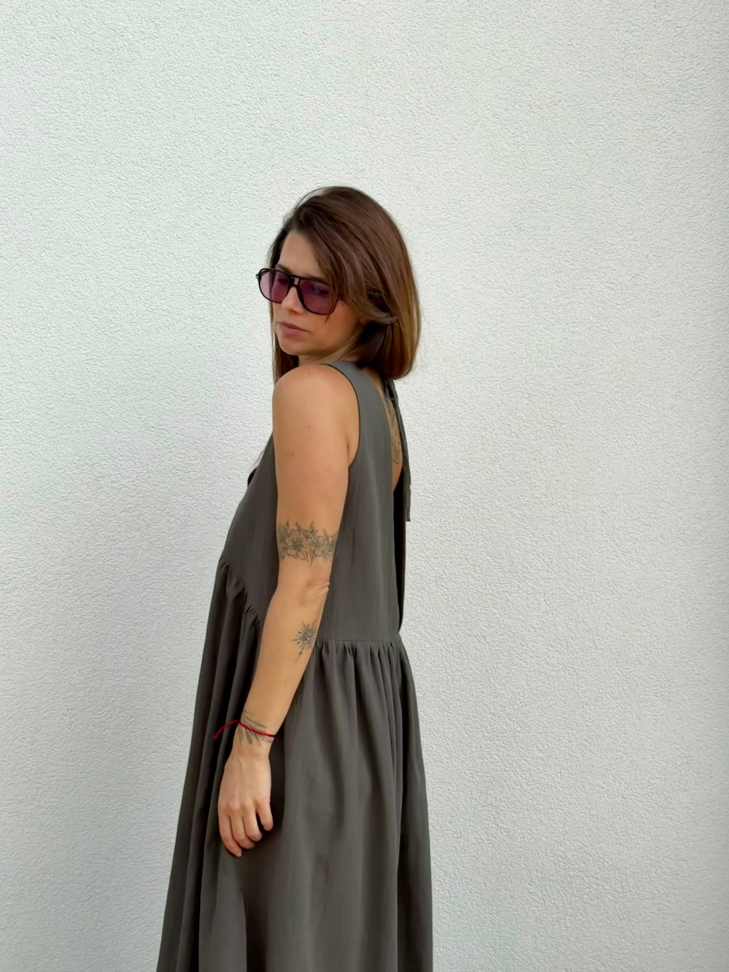 SHATTY - Cotton Dress - Alva