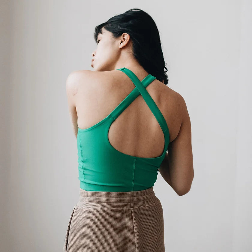 Wemove Cross-Back Crop Top