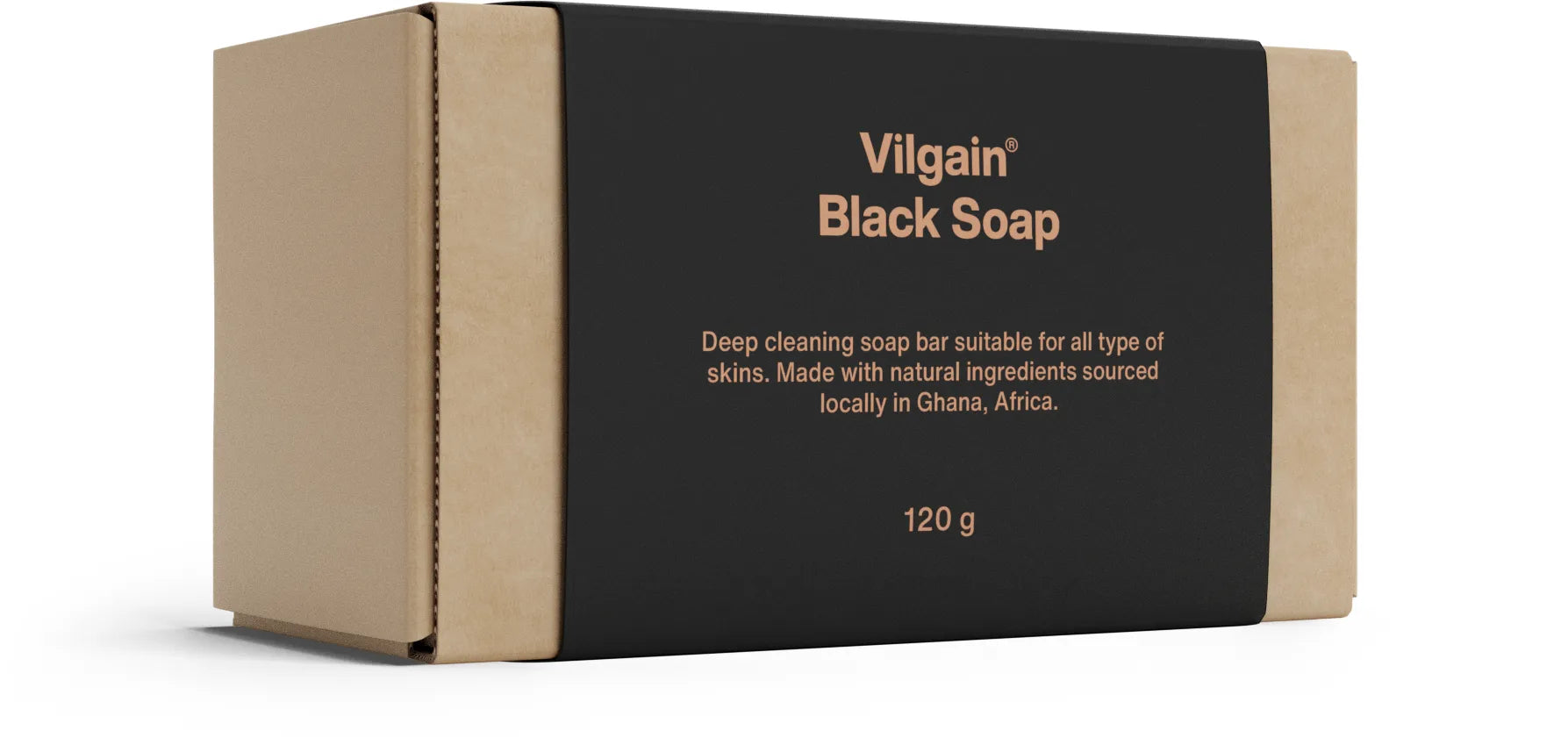 Vilgain - Black Shea Butter Soap Bar