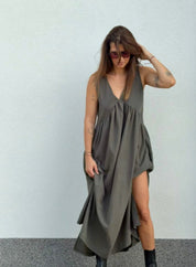 SHATTY - Cotton Dress - Alva