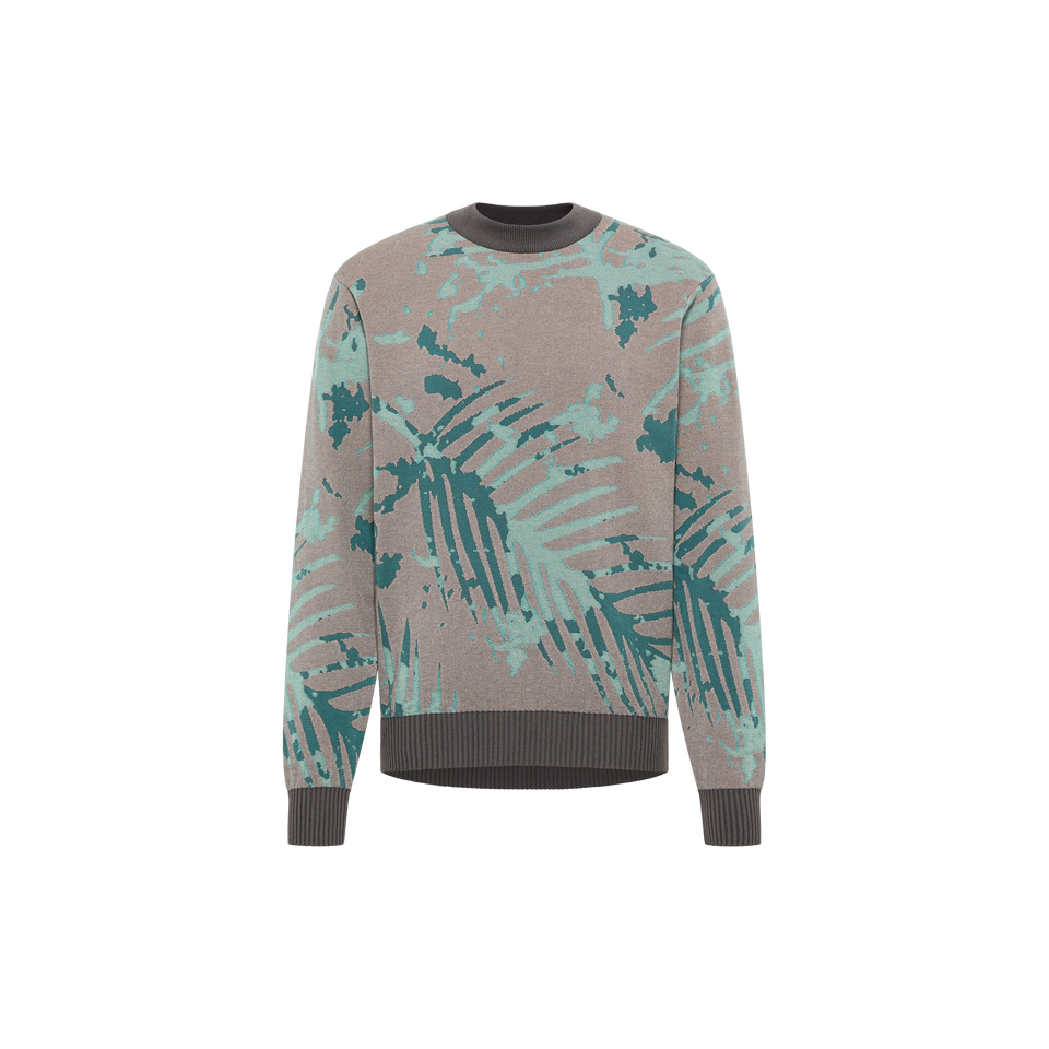 Pinetime Clothing Forest Leaf Knitted Crewneck