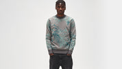 Pinetime Clothing Forest Leaf Knitted Crewneck