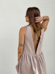 SHATTY - Cotton Dress - Alva