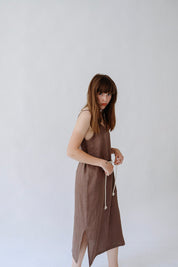 Gust Linen - V Neckline Dress