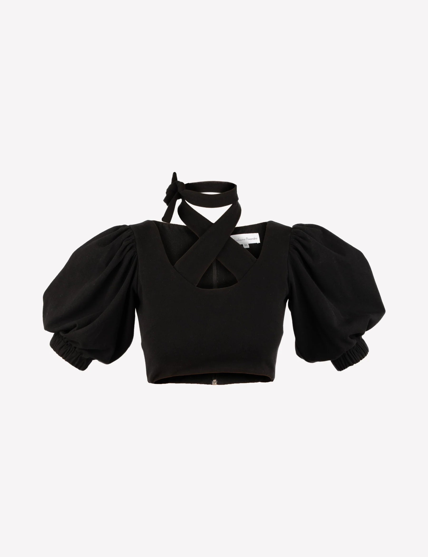 Crop_top_vert_manches_bouffantes_marie_pierra_mannequin_invisible.webp