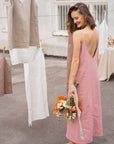 Gust Linen - Linen Open Back Dress