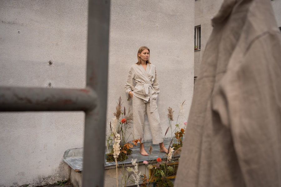 Gust Linen - Linen Kimono