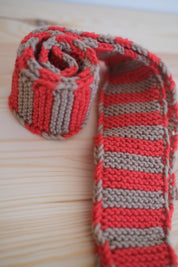 Když Kristián Usne - Hand-Knitted Scarf