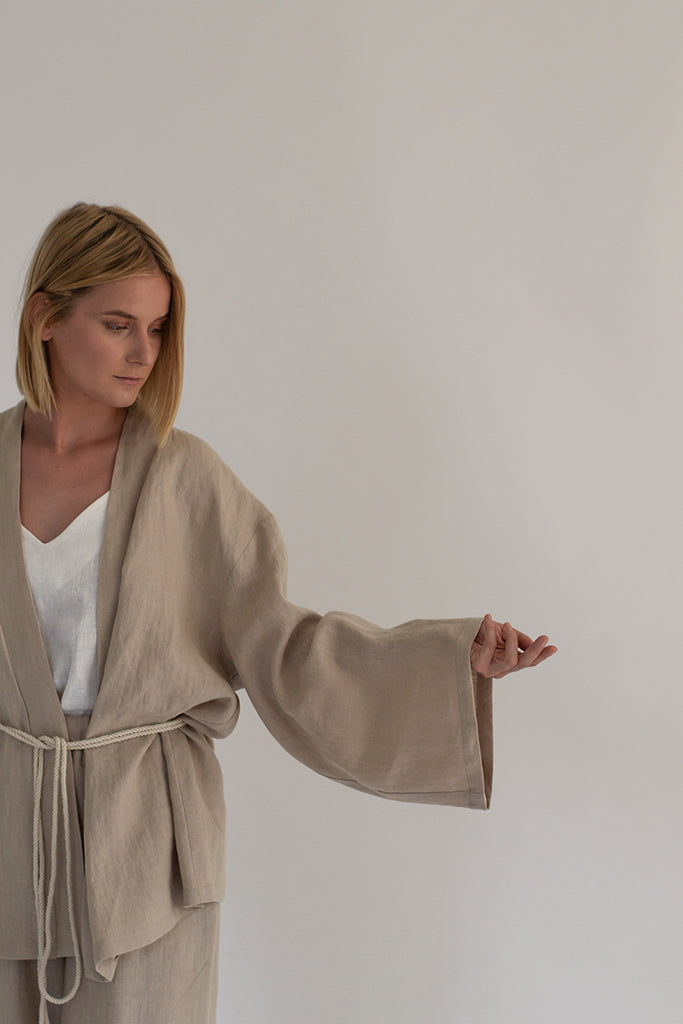 Gust Linen - Linen Kimono