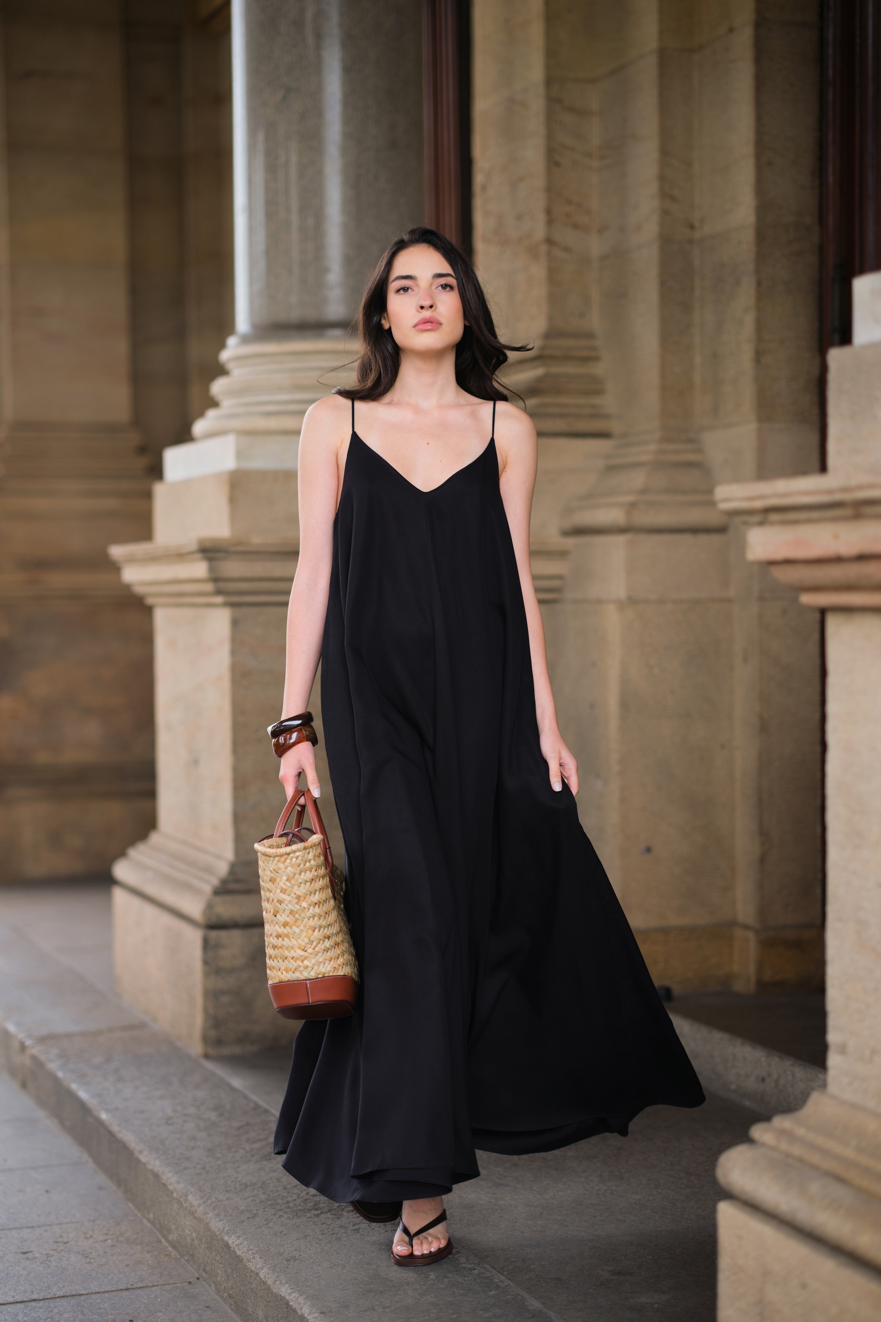 ARIETTE - SOFIA Dress Black