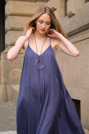 ARIETTE - SOFIA Dress Blue
