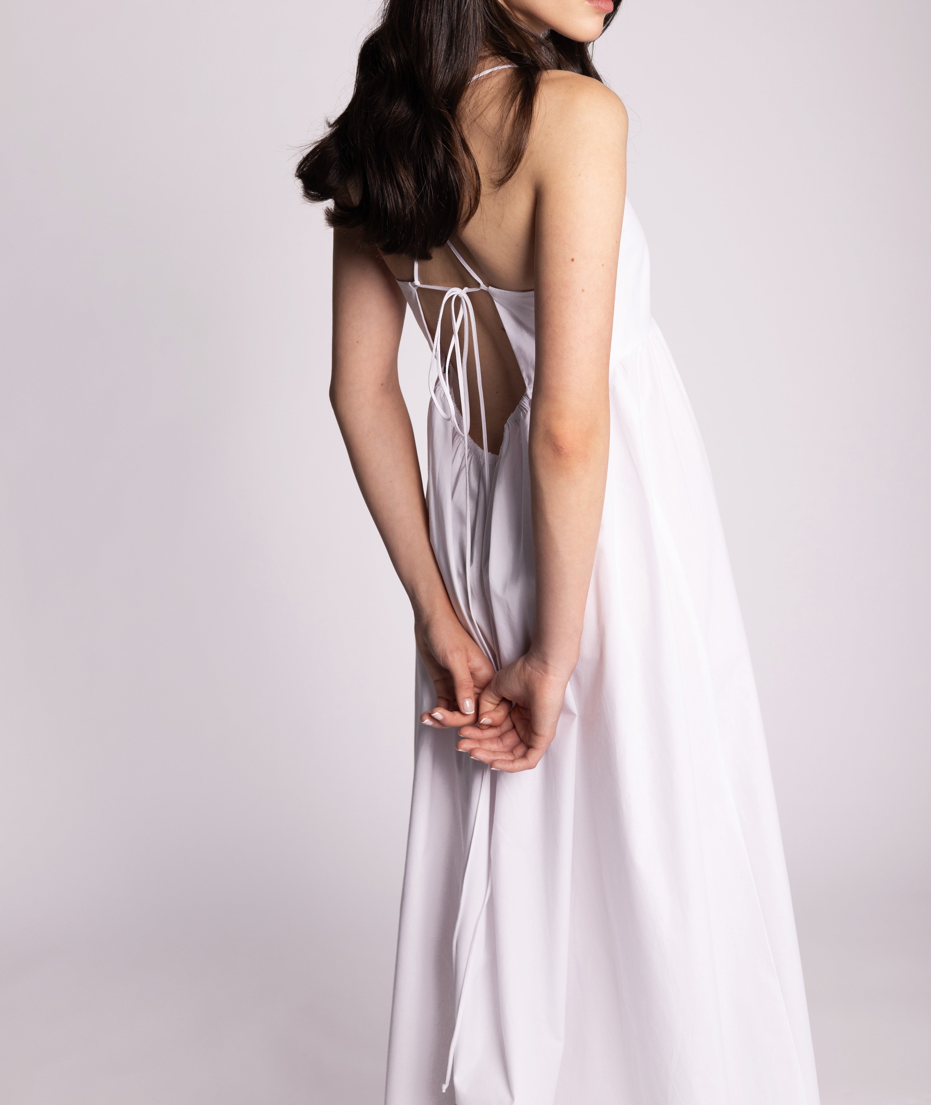 ARIETTE - AURELIA DRESS White