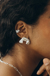 OPLOTKA LIBERTY SILVER earcuff