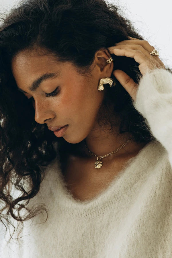 OPLOTKA LIBERTY GOLD earcuff