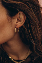 OPLOTKA BIG HOOPS GOLD Earrings