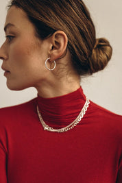 OPLOTKA BIG HOOPS SILVER Earrings