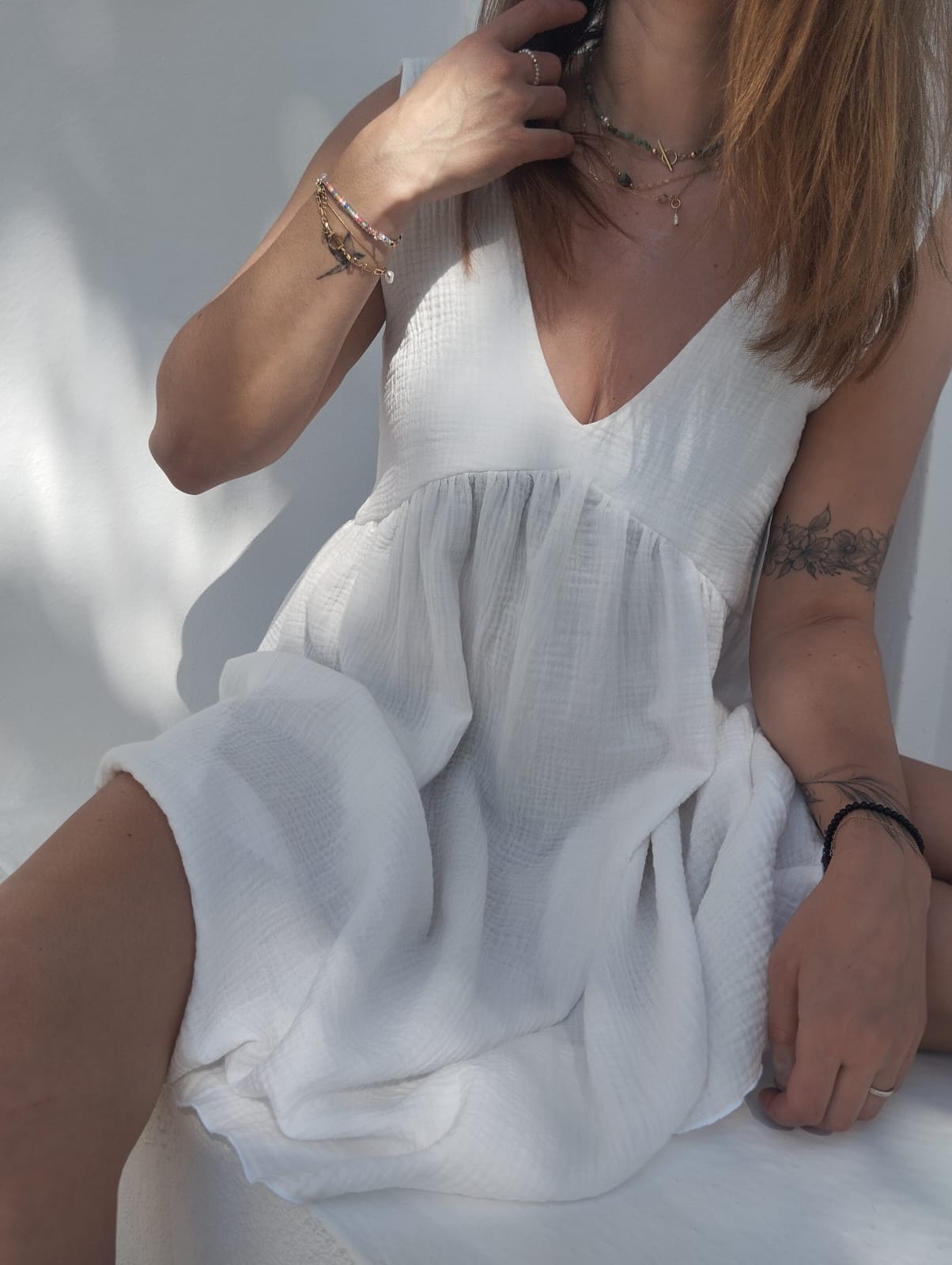 SHATTY - Muslin Dress - Mira Dress
