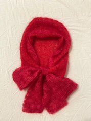 Vanami - The Scarfbonnet Red with Pink Melange