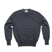 Rhea - Merino Crew ~ Grey