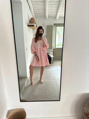 SHATTY - Muselin Dress - Sara vichy dress