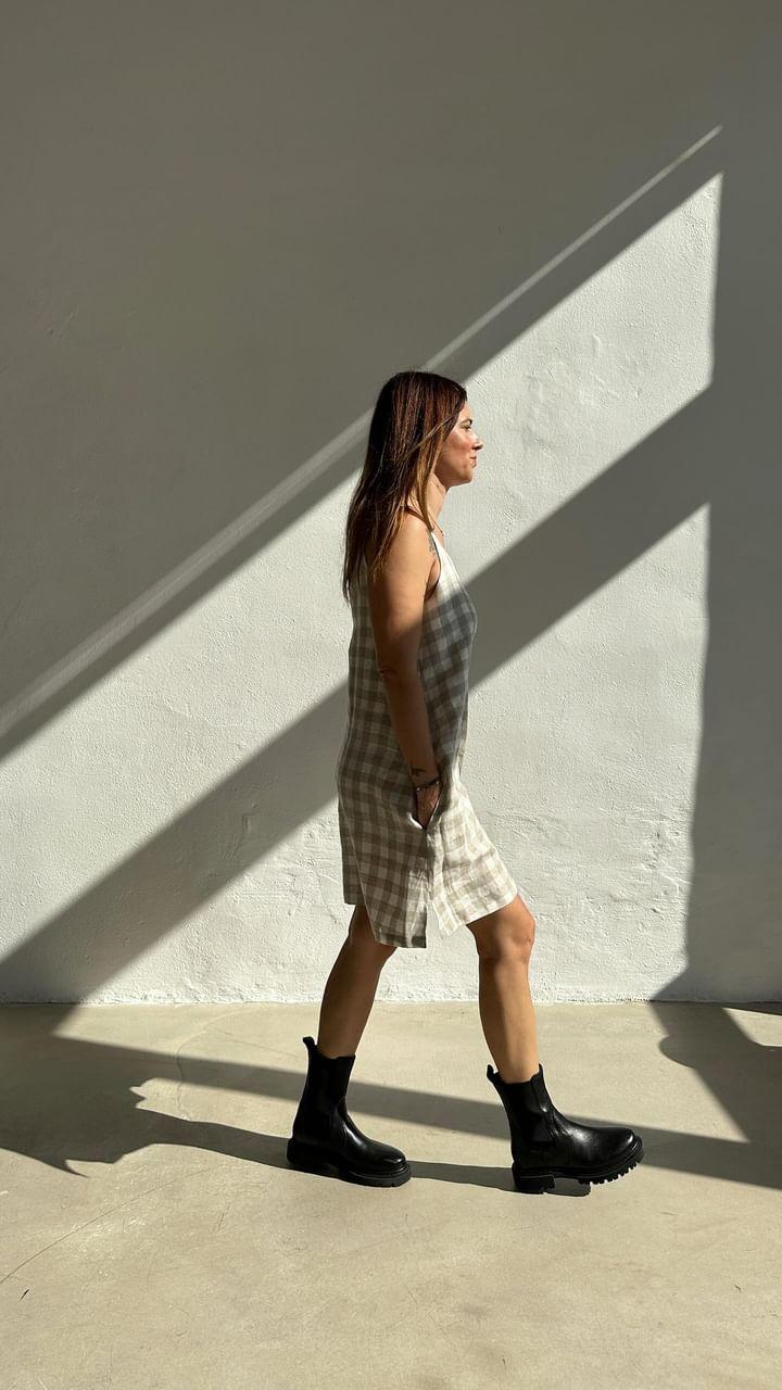 SHATTY - Linen Dress - Estella Mini Dress