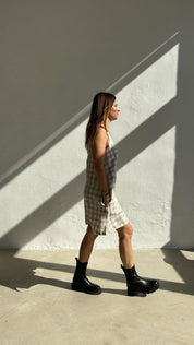 SHATTY - Linen Dress - Estella Mini Dress