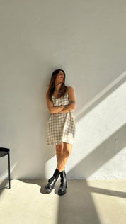 SHATTY - Linen Dress - Estella Mini Dress